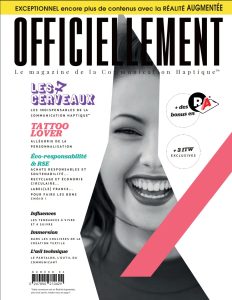 Officiellement N°4 couverture du magazine de la communication haptique